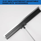 Drywall Tools Skimming Blade with Extension Handle - 10", 14", 24"& 32" 40" Blades with 2 Pack 0.3 mm Blades, Construction Tools End Caps, with Outer Box, Drywall Roller,Taping Knife