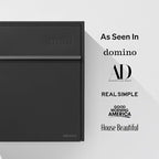 Wall Mount Mailbox - Large, Anti-Theft Locking Mailbox, Weatherproof Mailboxes for Outside The House, 18.5" H x 15" L x 7.5" D (Black)