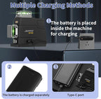 JEPPO Laser Level with Tripod,3D Green Laser Level 3x360 Self Leveling,12 Line Lazer Leveler Tool for Construction,Picture Hanging,APP Remote Control,Rechargeable Battery,Magnetic Rotating Stand