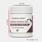 YESWELDER Welding Nozzle Gel for MIG Welding, Anti-Spatter Dip Gel for MIG Torch And Contact Tips 16 Ounces