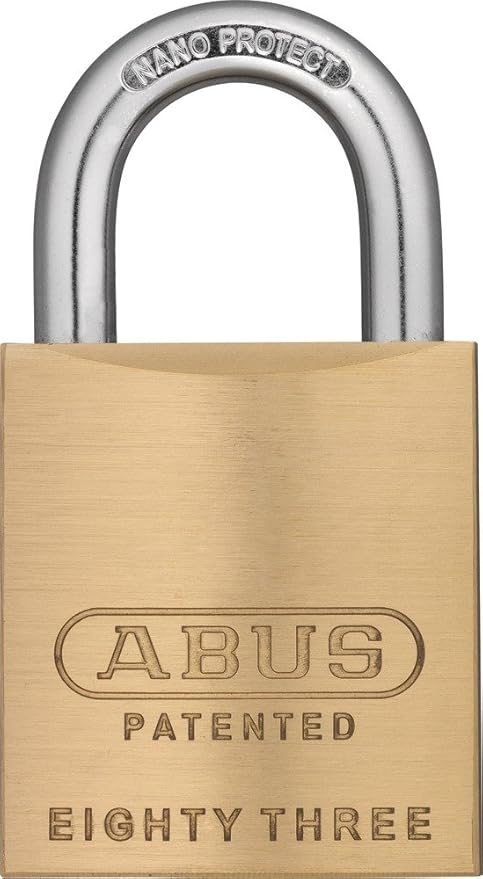 ABUS 80015 Rekeyable Steel Keyed Different Padlock