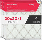 Frigidaire PureAir® 20" x 20" x 1" MERV 11 Air Filter - 4 Pack