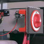 GLOSO Stud Type Circuit Breakers Auto Reset for Car Truck RV Automotive Marine Boat Trolling Motor & Custom Wiring Audio Battery Protection Crosswise Bracket, (T1) - 1 Pack (50A) E512