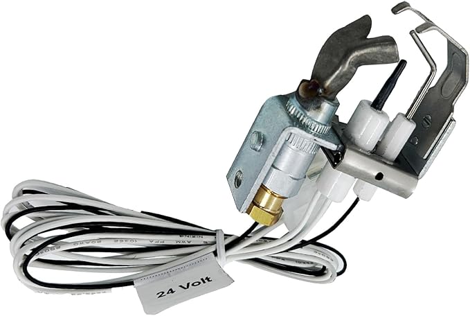 MENSI Q3450, Q3453 and Q3480 SmartValve System Pilot Burner Assembly Replacement for Honeywell Model Q3450C1185 Pilot Lights