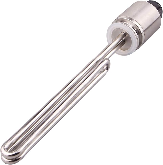 DERNORD 1.5" Inch (OD50.5mm) Tri-clamp Foldback Heating Element Stainless Steel Immersion Water Heater (240v 4500w)