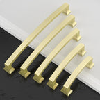 Asidrama 10 Pack 9 Inch(228mm) Brushed Brass Kitchen Cabinet Handles, Cabinet Pulls Kitchen Cabinet Hardware for Cupboard Drawer Pulls