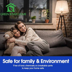 E ENERGETIC LIGHTING Dimmable Light Bulbs, 60W Equivalent 3000K Warm White, E26 Base, 8W 800 Lumens LED Light Bulbs, ETL Listed, 12 Packs