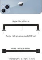 COTYKILEY 20 Pack 5 Inch(128mm) Matte Black Kitchen Cabinet Handles Black Cabinet Pulls Cabinet Door Handles Kitchen Cabinet Hardware Cupboard Drawer Pulls Dresser Handles