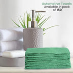 Terry Bar Mop Towels Green Value Pack of 60, Size 14"x17" Absorbent and Durable, Multipurpose, Cotton Cleaning Rags, Kitchen and Restaurant Towels, Reusable Shop Rags
