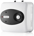 8 Gallon Electric Tank Water Heater, 120V 1500W Under Sink Instant Hot Tank Water Heater for RV, Camper, Kitchen, Food Truck, Wall or Floor Mounted, Black