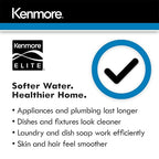 Kenmore Elite 520 Hybrid Water Softener & Whole House Filtration System – NSF-Certified 2-in-1 Softener + Filter – Great Tasting Drinking Water from Whole Home Softener