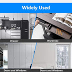 2 Packs Keyed Hasp Locks Twist Knob Keyed Locking Hasp for Small Doors, Cabinets and More,Stainless Steel Steel, Chrome Plated Hasp Lock Catch Latch Safety Lock (3Inch with Lock)