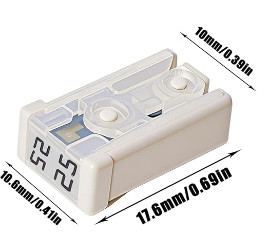 10 Pcs 0695025.PXPS Slotted MCASE Cartridge Fuse, 25A, 32V