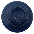 #14 Metal ROOFING SCREWS:(250) Screws x 1-1/2" GALLERY BLUE Hex Head Sheet Metal Roof Screw. Self starting/tapping metal to woodsheet metal siding screws. EPDM washer. for corrugated roofing