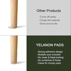 Yelanon Felt Furniture Pads -182 Pcs Premium Felt Pads for Chair Legs Furniture, Floor Protectors for Hardwood Floors, Beige