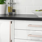 Alzassbg 5 Pack Brushed Satin Nickel Cabinet Pulls, 7 Inch(177.8mm) Hole Centers Kitchen Cabinet Handles for Cabinets and Drawers AL3061SN