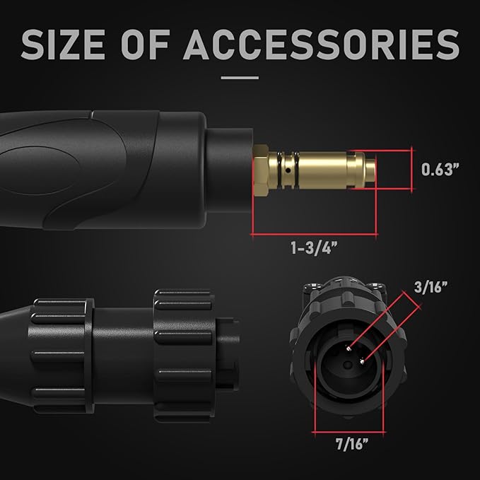 YESWELDER 15ft 250A MIG Welding Gun Torch Replacement for Tweco #2 fits Lincoln 200/250L K533