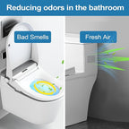 Deodorizer Filter for Toto THU6474-01/THU6474#01 THU6072, For Washlet S550E C5 C2 SW3074 SW3054T40 SW3056T40, Bathroom Toilet Carbon Air Filter, Deodorizing Cartridge Parts (4 Pack)