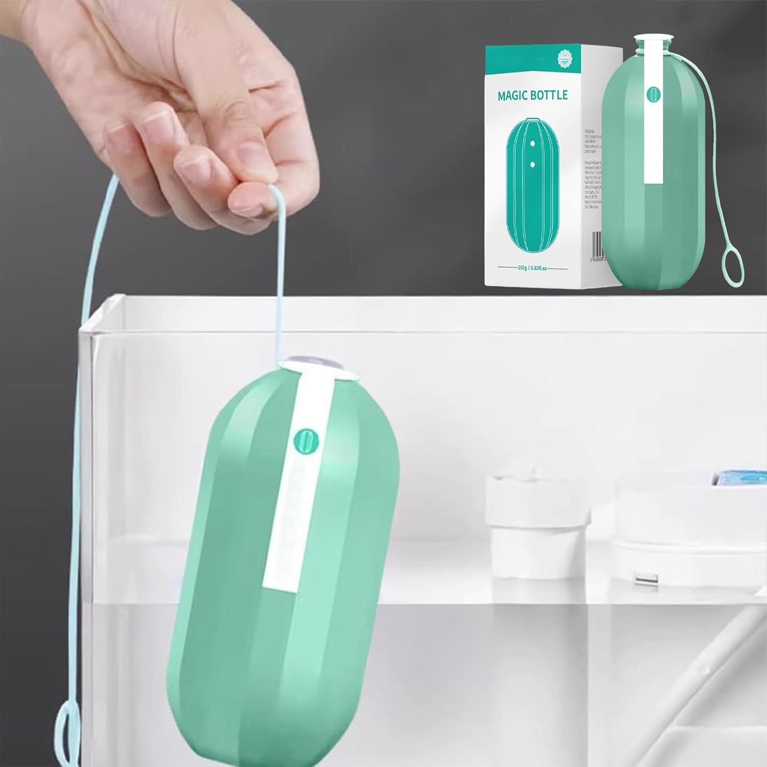 Toilet Cleaner,Automatic Toilet Bowl Cleaner,Toilet Cleaner 10 Years,Crazy Clean Toilet Bowl Cleaner,Fresh Scent (1)