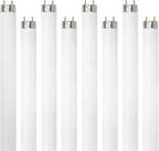 Dysmio Lighting F17T8-CW 17 Watt T8 Straight Tube, Medium Bi-Pin Base, 4100K - Cool White Pack of 8