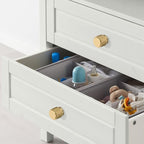 Amerdeco 10 Pack Champagne Bronze Knurled Cabinet Knobs Kitchen Cabinet Pulls for Drawer Dresser, Cupboard and Wardrobe ZH0031