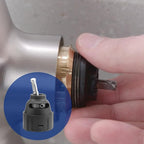 1255 Replacement Cartridge for Moen Kitchen Faucet, Single Handle Cartridge with Leak-Proof Design for Duralast, with Stainless Steel Lever