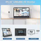 【All-in-One Security System】 5MP Outdoor Wireless Security Camera System, Home WiFi Video Security Cameras Systems, Surveillance DVR Kits