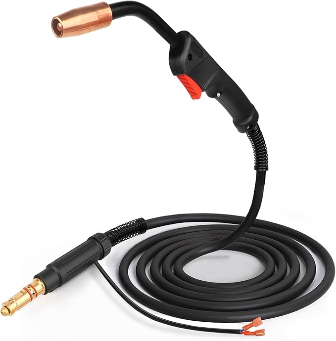 MIG Welding Gun Torch 100Amp 15' Replacement for Lincoln Magnum 100L K530-5, Mig Welder for Lincoln SP-100 170/125 135 175 Plus/130 135 170 175T/MIG Pak 10 15 etc