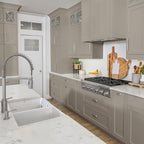 Nuvo Hearthstone Cabinet Makeover Kit - Easy DIY 7-Piece Set, Versatile Greige, Long-Lasting Finish