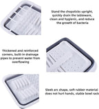 THANSTAR Collapsible Dish Drying Rack for RV Kitchen, Foldable Drainer Organizer for Kitchen Countertop, Space Saving Portable Dish Rack for Campers, Travel Trailer & Small Spaces, Easy Storage, Grey