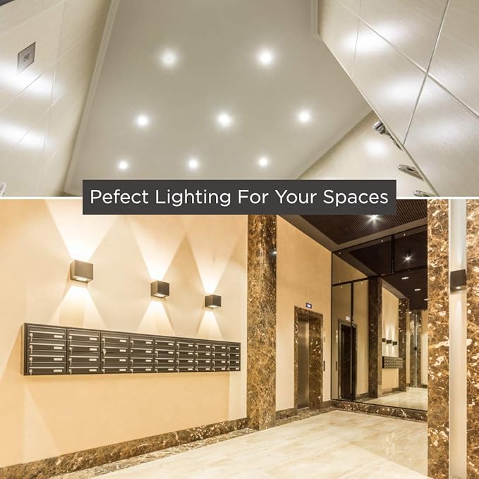 GoodBulb 9 Watt Replacement Horizontal LED Plug-in Light Bulbs | Commercial 6 Watt Hybrid 2 Pin GX23 Base 4000K Cool White | High Output 600 Lumens | 180° Beam LED PL Light Bulbs | 10 Pack