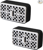 THU6474 Deodorizer Filter for TOTO Washlet THU6474-01, THU6072, Compatible with S500E/S550E/K300/C2/C5/SW3074/SW3054T40/SW3056T40, Bathroom Toilet Carbon Catalyst Air Filter Replacement, 2 Pack
