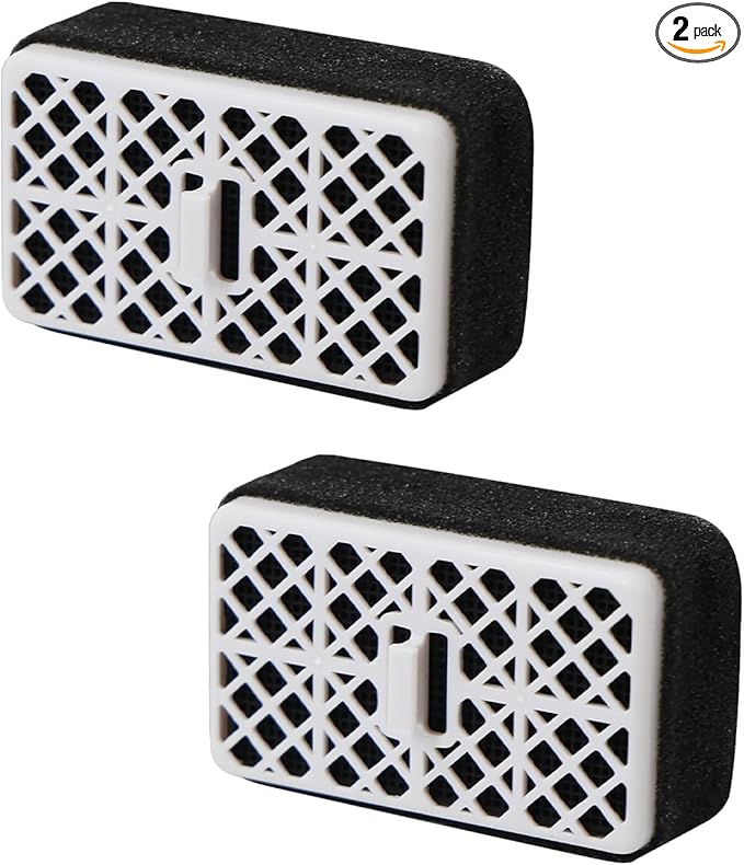 THU6474 Deodorizer Filter for TOTO Washlet THU6474-01, THU6072, Compatible with S500E/S550E/K300/C2/C5/SW3074/SW3054T40/SW3056T40, Bathroom Toilet Carbon Catalyst Air Filter Replacement, 2 Pack