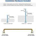 JOY DECOR Cabinet Pulls – 8-3/4 Inch Hole Center, Antique Brass, 10 Pack, Zinc Alloy Cabinet Handles for Drawers & Cupboard – Vintage Style Hardware for Kitchen, Bathroom, Dresser, Furniture Makeover