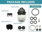 RP46463 Cartridge Compatible for Delta Monitor 17 Series (2006-Present) Dual Function Bath Tub and Shower Faucet Plumbing Parts Shower Faucet Cartridge with Seat and Spring Adapter,RP22734 Bonnet Nut