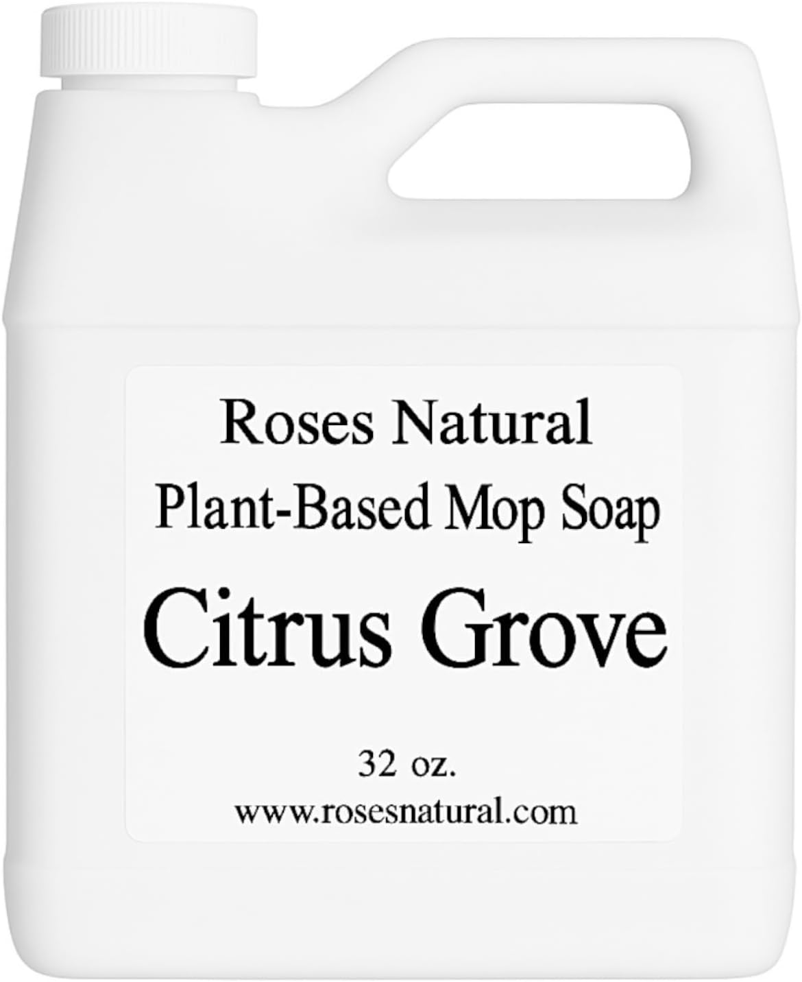 Plant-Based Floor Cleaner Mop Soap – 32 oz | Streak-Free, Highly Scented, Concentrated Mop Solution for Tile, Vinyl, Hardwood & Sealed Floors | Non-Toxic, Eco-Friendly (Citrus Grove)