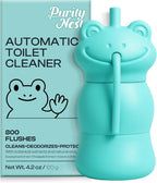 PurityNest Toilet Bowl Cleaners, Automatic Long-Lasting Tank Cleaner Bottles with Light Fresh Scent, Easy to Use for Home & Office Cleaning, Blue