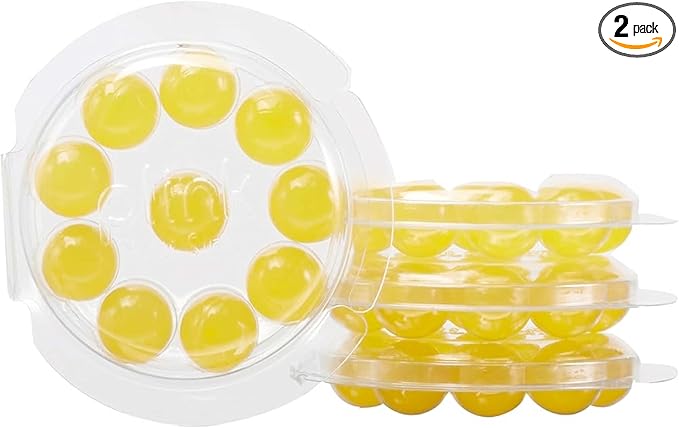 Compac Plink Garbage Disposal Cleaner and Deodorizer, Air Fresheners for Garbage Disposal, Home Accessory Cleaning Products for Kitchen, Drain Cleaners and Deodorizers, Lemon Scent, 40 Count, Yellow