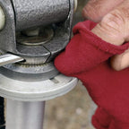 Avalon Towels Cotton Shop Rags – (Pack of 150) Size 12x14 Inches Cleaning Rags – Absorbent Shop Towels and Multipurpose Cleaning Towels for Automobiles, Industries, Garage and Homes (Red)