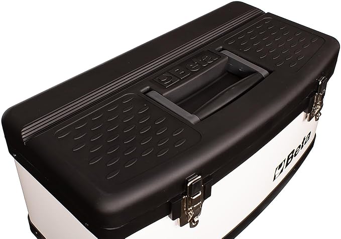 Beta C41H Two-Module Rolling Tool Chest, Detachable Tool Box, Telescopic Handles, White