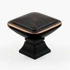 6 Pack Oil Rubbed Bronze Cabinet Knobs for Dresser & Kitchen Cabinets