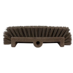 SPARTA Multi-Level Tile Scrub Brush 12" Wide Brush Head, Heavy-Duty Tile Cleaning Brush with End Bristles for Commercial Tiles, Tubs and Floor, Plastic, 12 Inches, Brown, (Pack of 12)