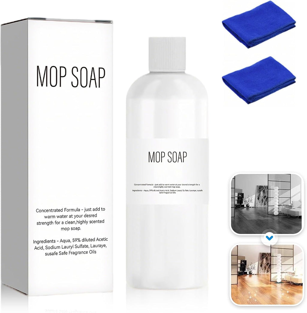 Mop Soap Brazilian Waves, 2026 New R&W Highly Scented Brazilian Waves Mop Soap for Floor Cleaning, Leaves a Luxury Lasting Scent, Multisurface Deep Cleans Tough Floor Stains (1)