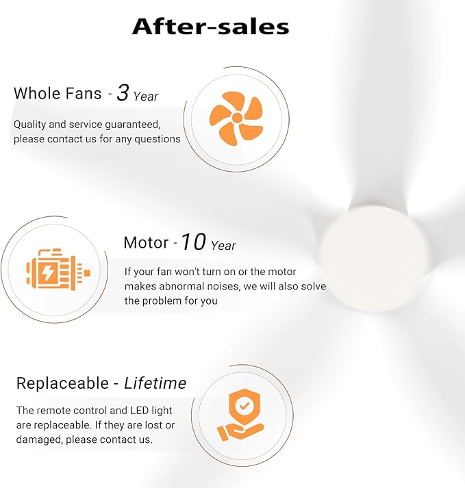 54" Ceiling Fan with Light - Low Profile Flush Mount Ceiling Fan, 6-Speed Remote Control, Solid Wood, Quiet Reversible DC Motor, White/Gold Finish, for Bedroom, Living Room, Porch