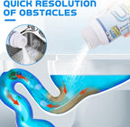 2025 New Sink Drain Cleaner, Sink and Drains Cleaner, Multi-functional Sink and Drains Cleaner Powder Cleaning, Drain Cleaner Foam Cleaner, Powerful Pipe Dredging Agent for Home Kitchen Toilet (3Pcs)