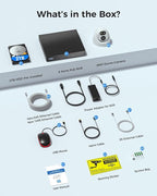 【121°Wide View+4K HD】 Hiseeu 4K Security Camera System, 8 Pcs 8MP PoE Security Camera Outdoor&Indoor, No Monthly Fee, Human Vehicle Detect, Smart Playback, 2TB Hard Drive for Surveillance 7/24 Record