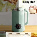 Nutripour - The 8-in-1 Multifunction Nut Milk Maker Machine, 40.32oz Nutmilk Maker Machine with 12 Blades, Automatic Soy Milk Maker for Homemade Oat, Soy, Juice with Delay Start/Self Cleaning