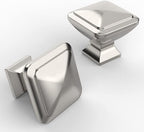 10 Pack Cabinet Knobs Brushed Nickel Kitchen Cabinet Pulls Satin Nickel Drawer Dresser Knobs Cupboard Hardware for Cabinets