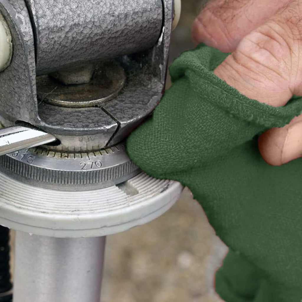 Avalon Towels Cotton Shop Rags – (Pack of 150) Size 12x14 Inches Cleaning Rags – Absorbent Shop Towels and Multipurpose Cleaning Towels for Automobiles, Industries, Garage and Homes (Green)