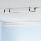 ASD LED 24" Vanity Flush Mount Light Fixture, Linear Bathroom Lighting Bar | 3CCT, Dimmable, Energy Star, ETL Listed | 25W 1950LM 3000-5000K 120V | Long Bath Wall Sconce Over Mirror | Nickel, 4 Pack